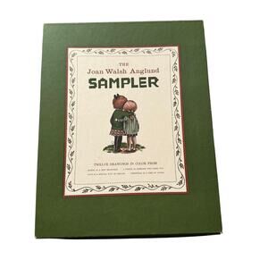Joan Walsh Anglund Sampler 12 Art Prints 11x14 Vintage 60s Children Illustration
